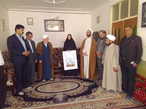 دیدار و تجلیل ازخانواده های شهدای جهادگر شهرستان قاین در قاب تصویر